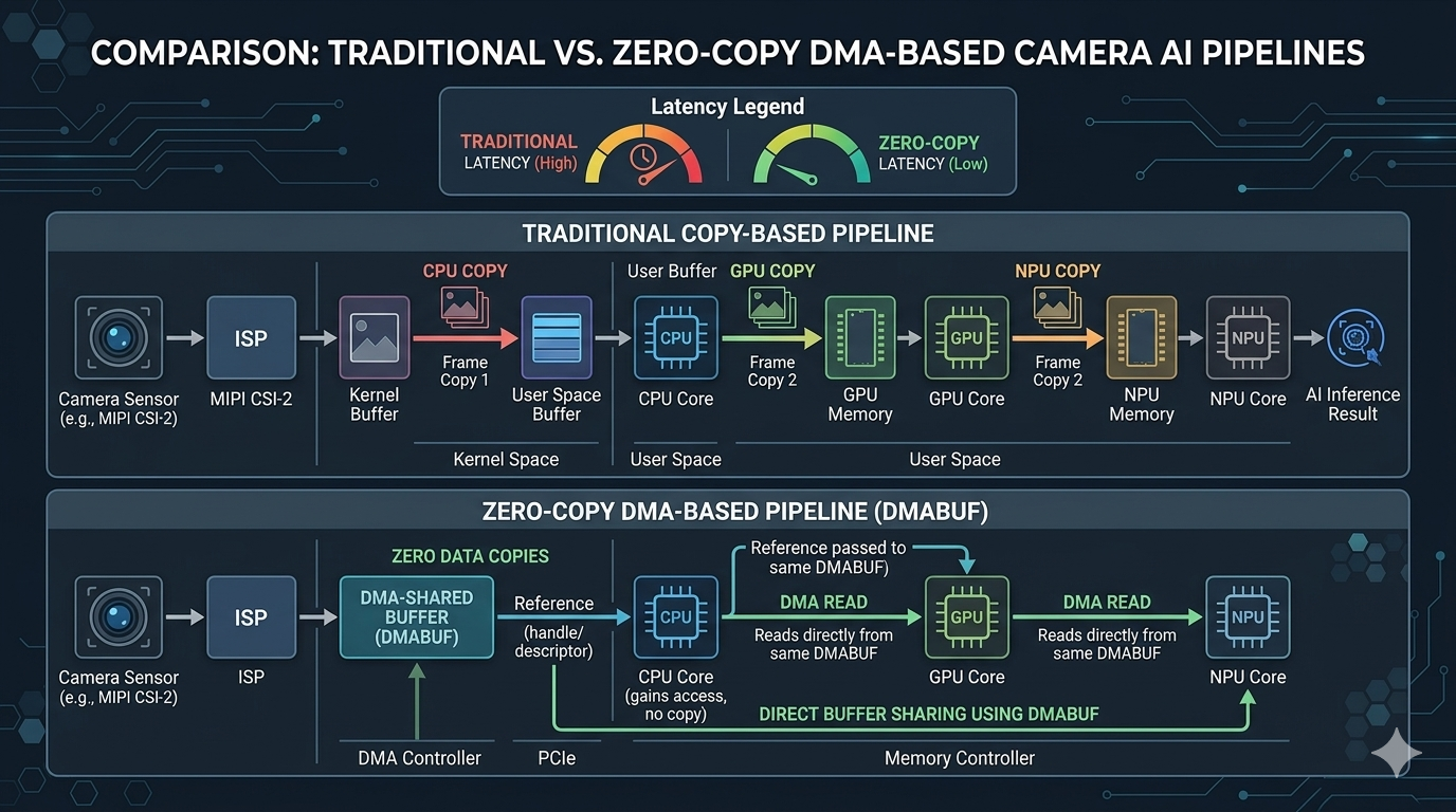 Why Your AI Pipeline Is Slow on Embedded Devices — Zero-Copy & DMA Buffer Deep Dive