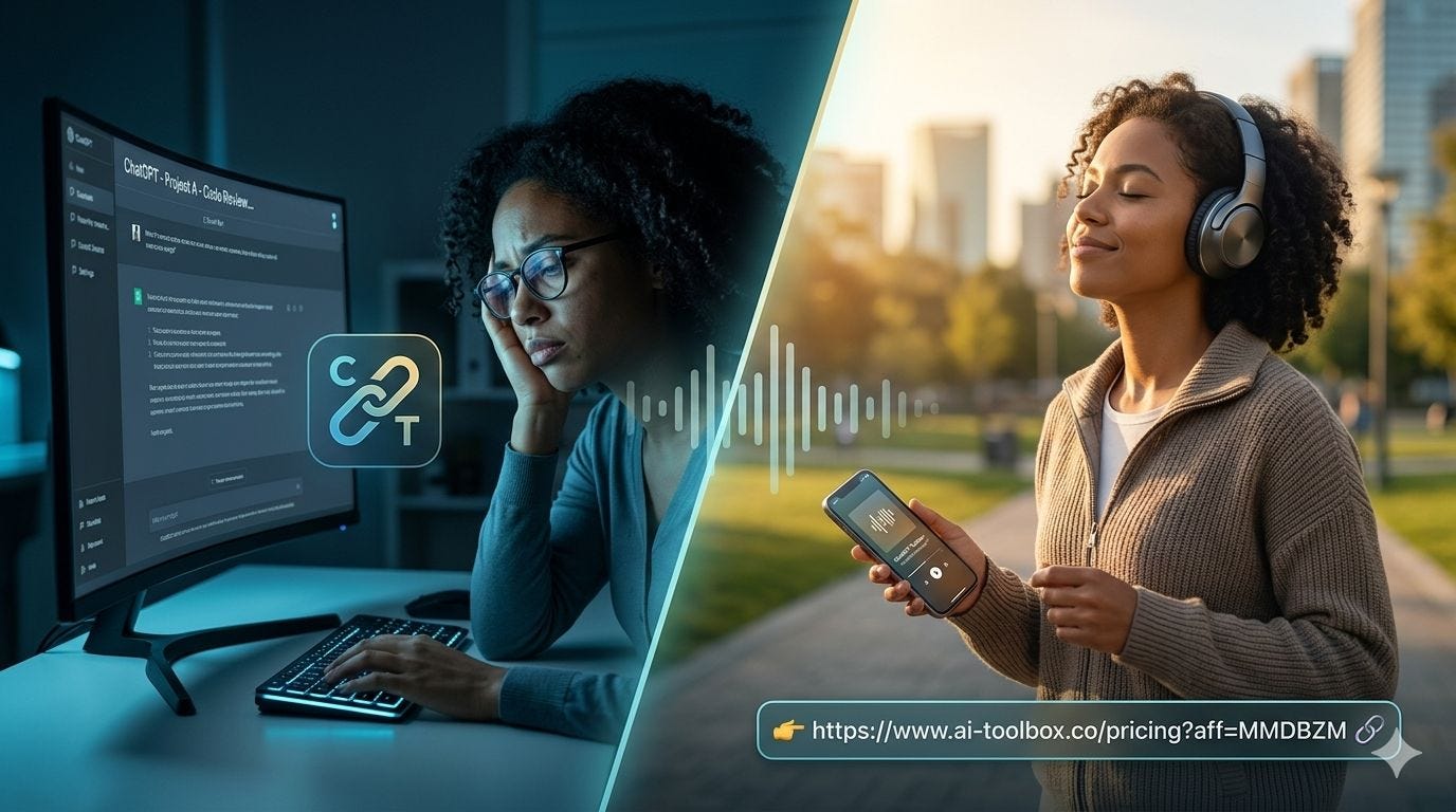 Too Busy to Read? Listen to Your ChatGPT Briefs on the Go
