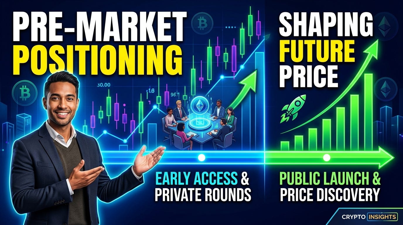 Pre-Market Positioning in Crypto: How Early Access and Private Rounds Shape Future Price Discovery