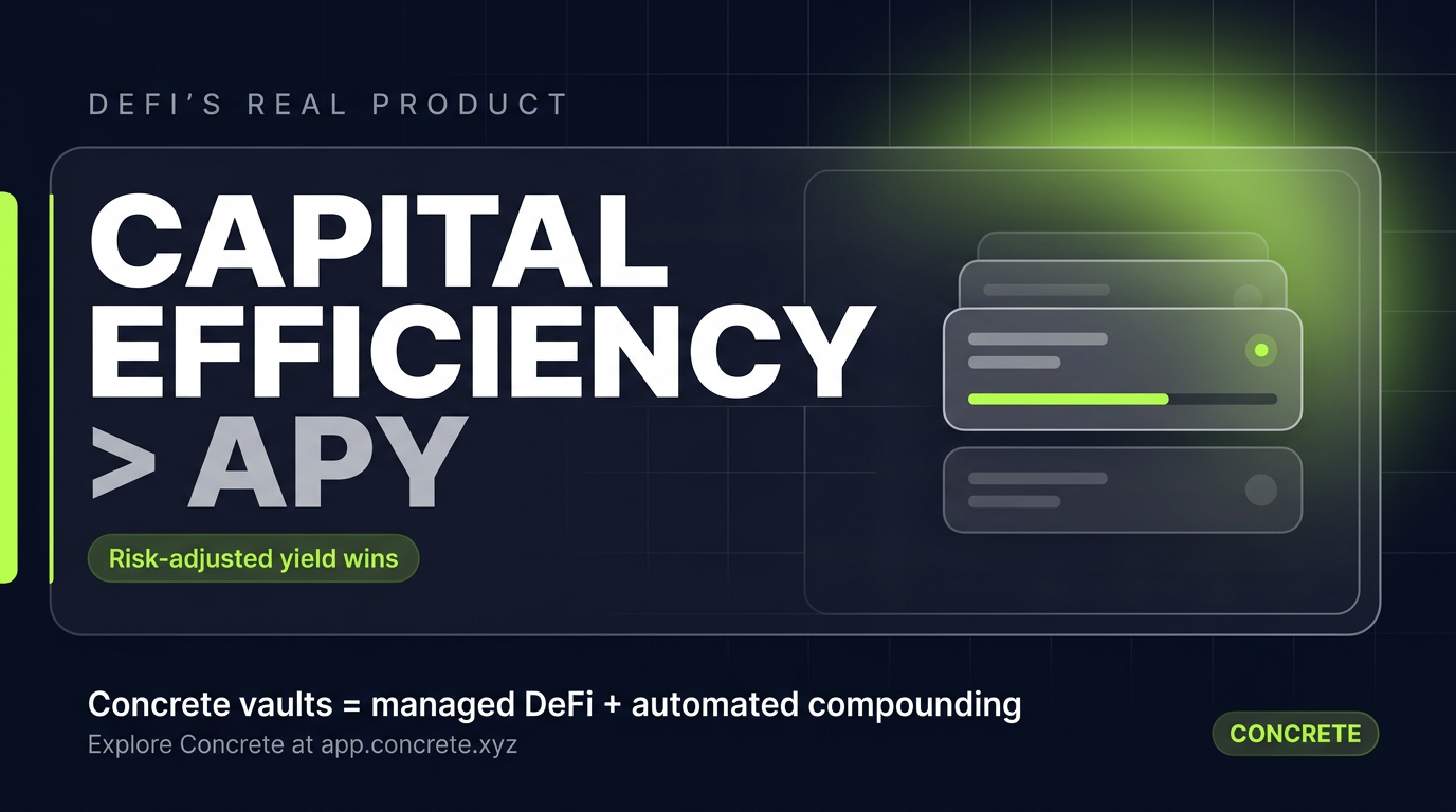 Why Capital Efficiency Is the Real Product in DeFi