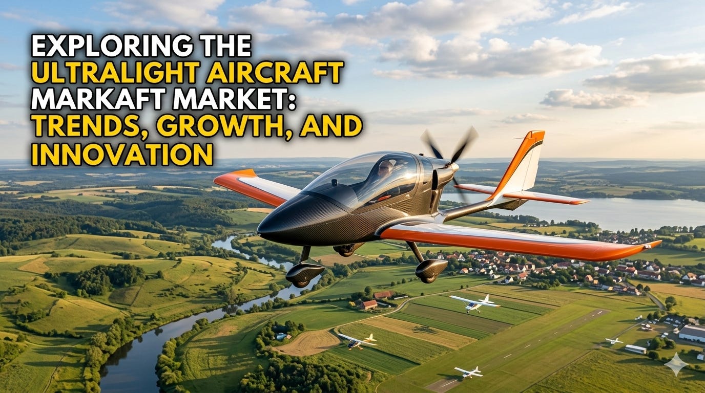 Ultralight Aircraft Market Set for Strong Growth Amid Rising Recreatio