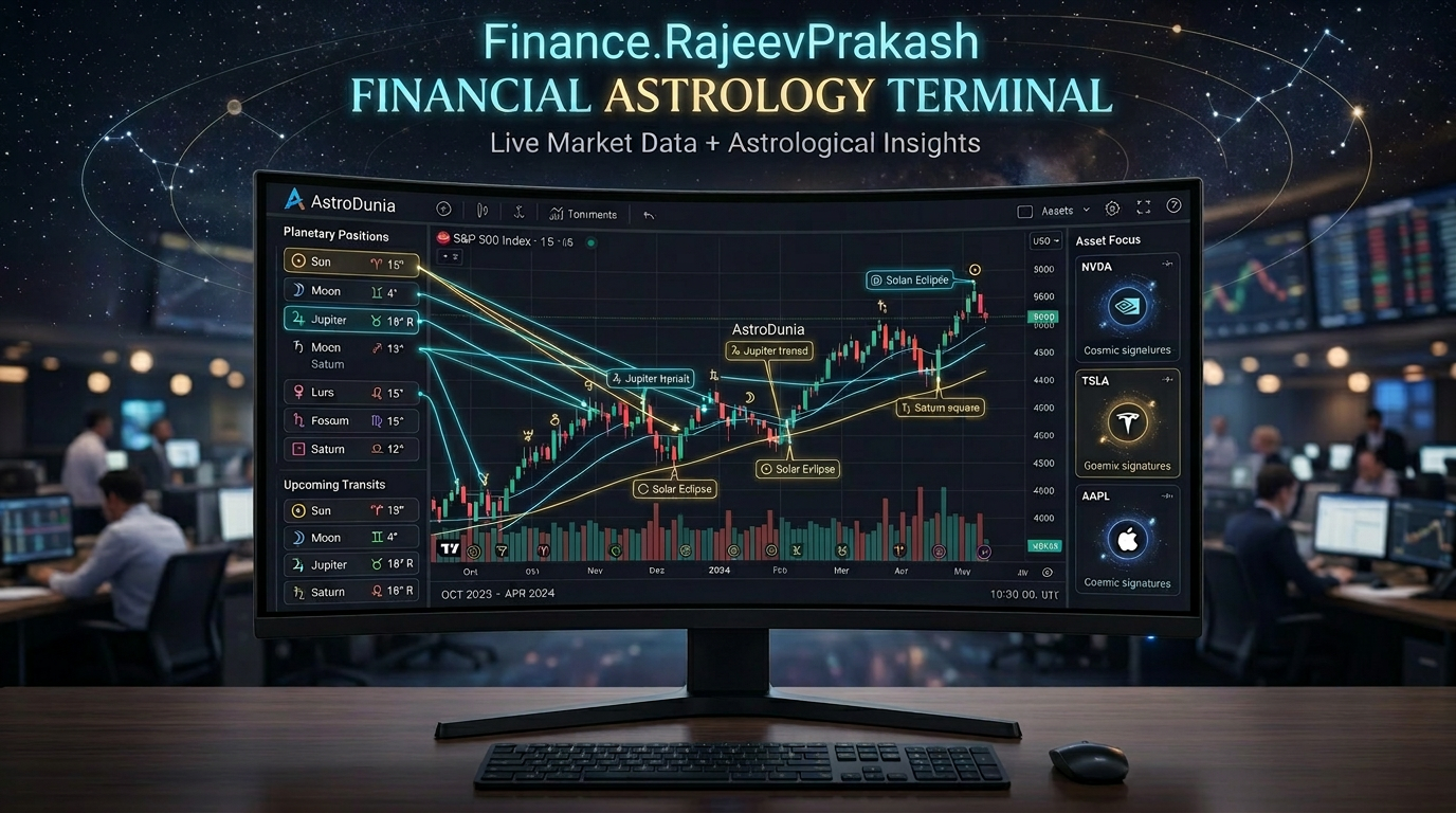 Financial Astrology Terminal: A Data-Driven Approach to Institutional Market Timing