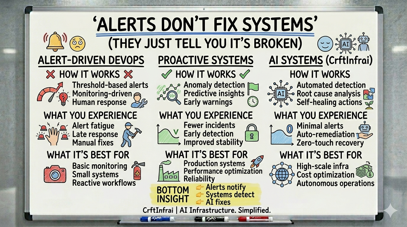 Alerts Don’t Fix Systems — They Just Notify You of Failure
