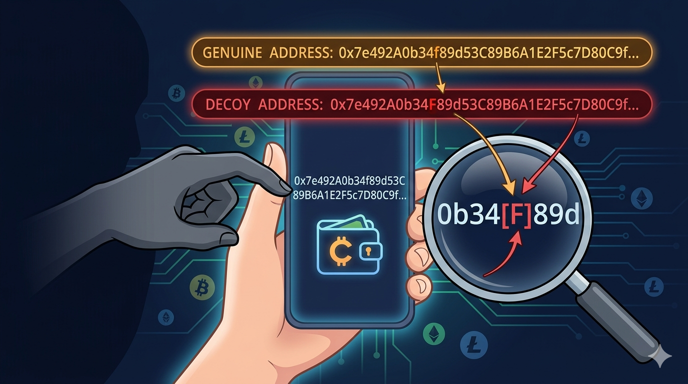 How Address Poisoning Scams Drain Crypto Wallets