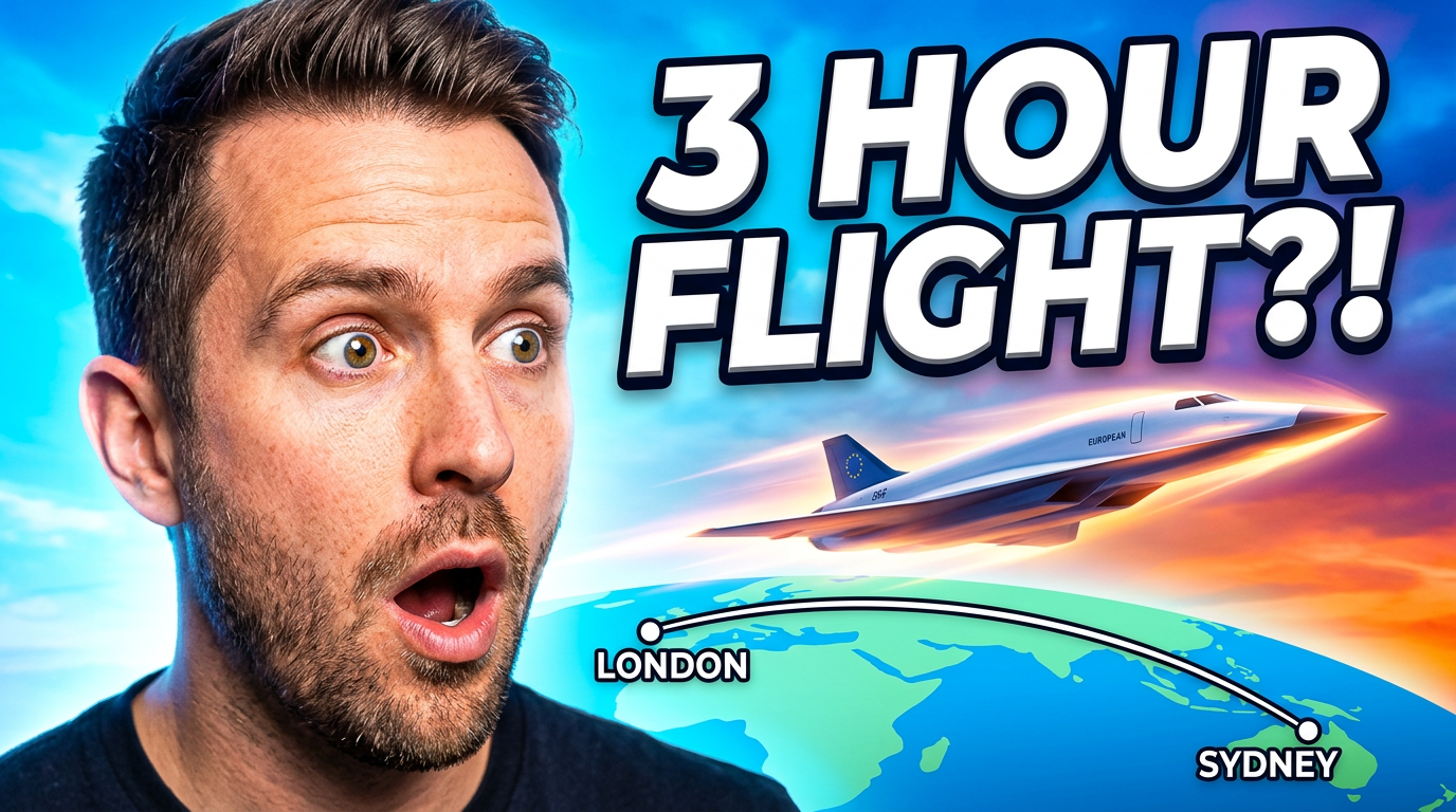 Could London to Sydney Really Take Just 3 Hours-