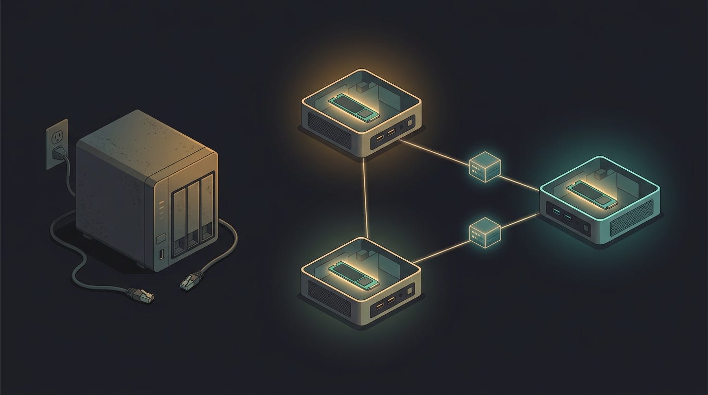 Your homelab Kubernetes cluster doesn’t need a NAS