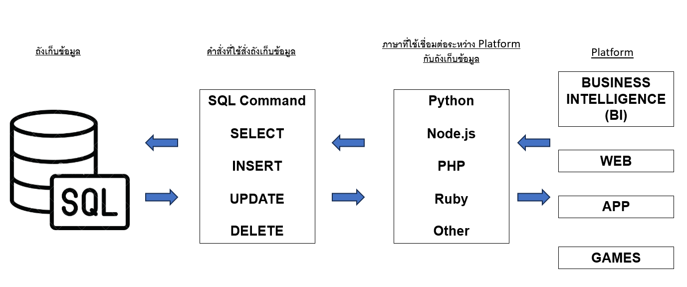 (PART 2. INSERT / UPDATE / DELETE)รวมคำสั่ง SQL ใช้บ่อย ไว้เปิดดูตอนทำงาน