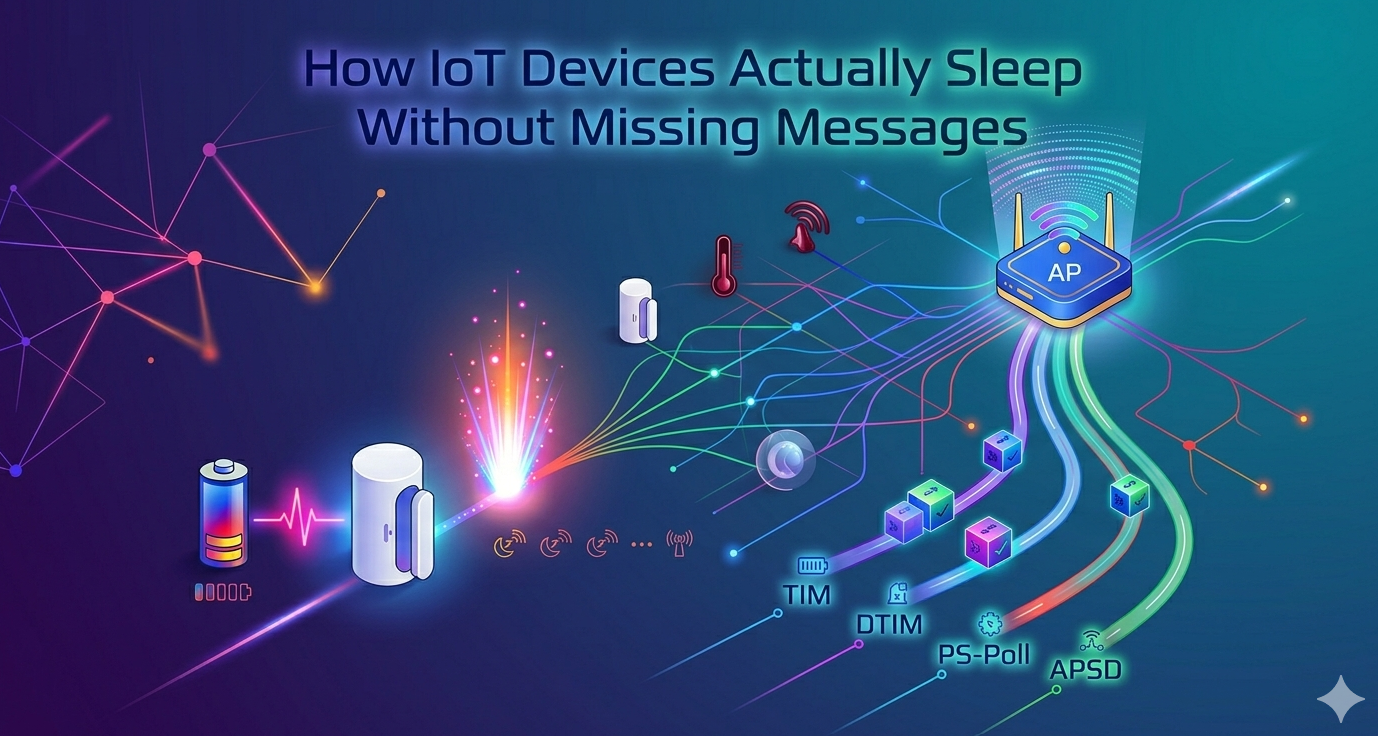 How IoT Devices Actually Sleep Without Missing Messages
