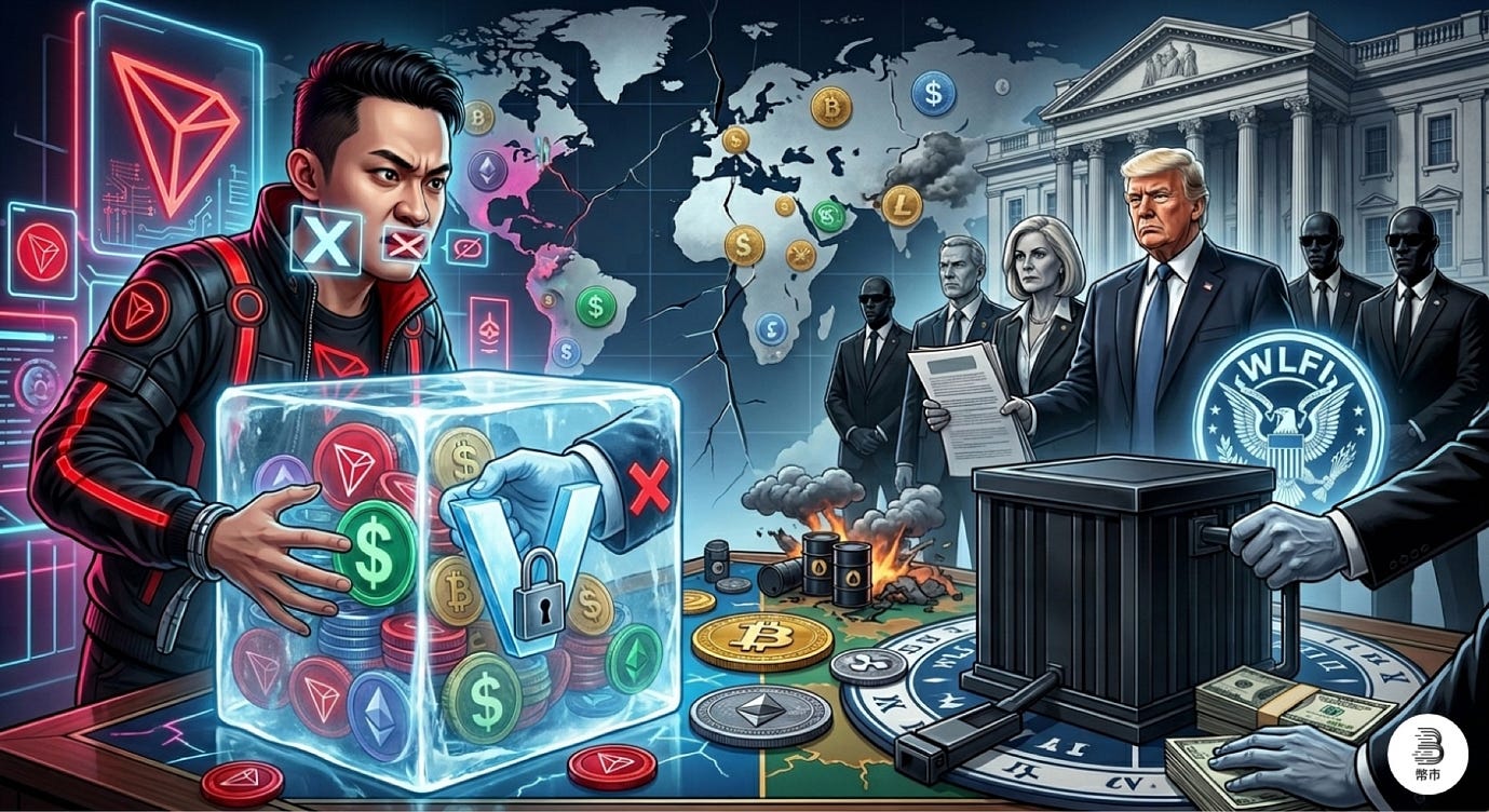 孫宇晨槓上川普家族 DeFi：治理黑箱、資金凍結與 2026 年的 Web3 政治角力