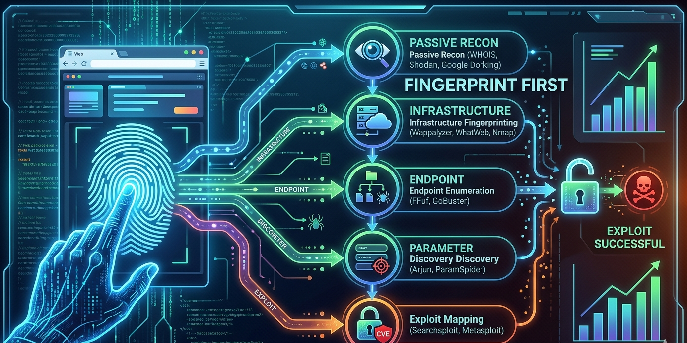 Fingerprint First: A Structured Web App Recon-to-Exploit Framework