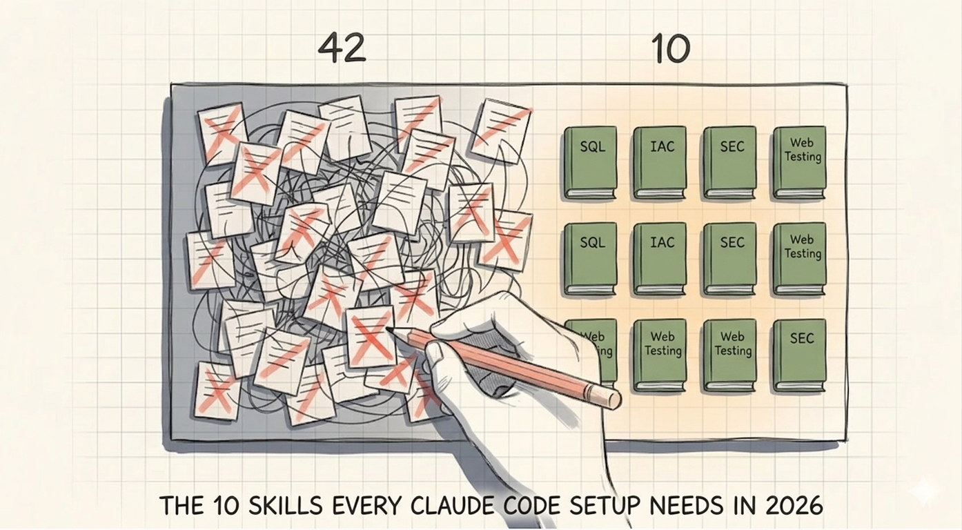The 10 Skills Every Claude Code Setup Needs in 2026