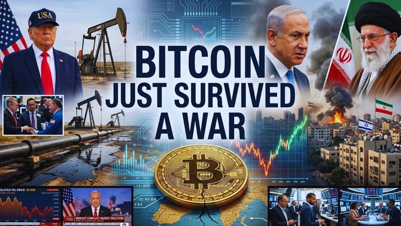 From My Observation I Think Bitcoin Just Survived a War — Here’s Why Crypto Holders Should Pay…