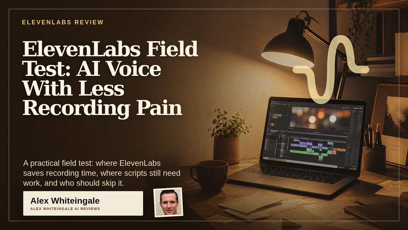 ElevenLabs Field Test: AI Voice With Less Recording Pain