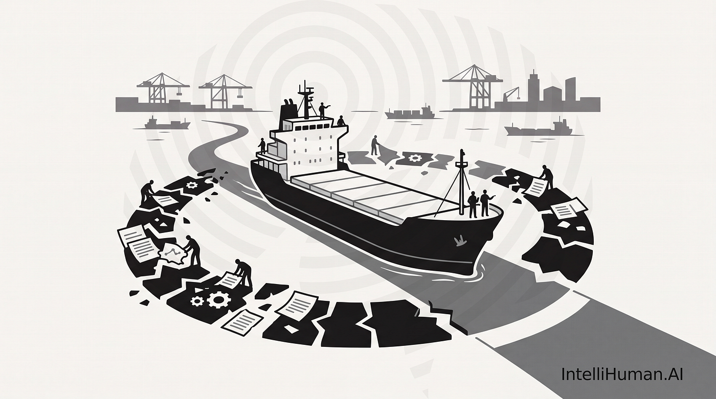 Beyond the Broken Feedback Loop: AI's Role in De-risking Global Shipping