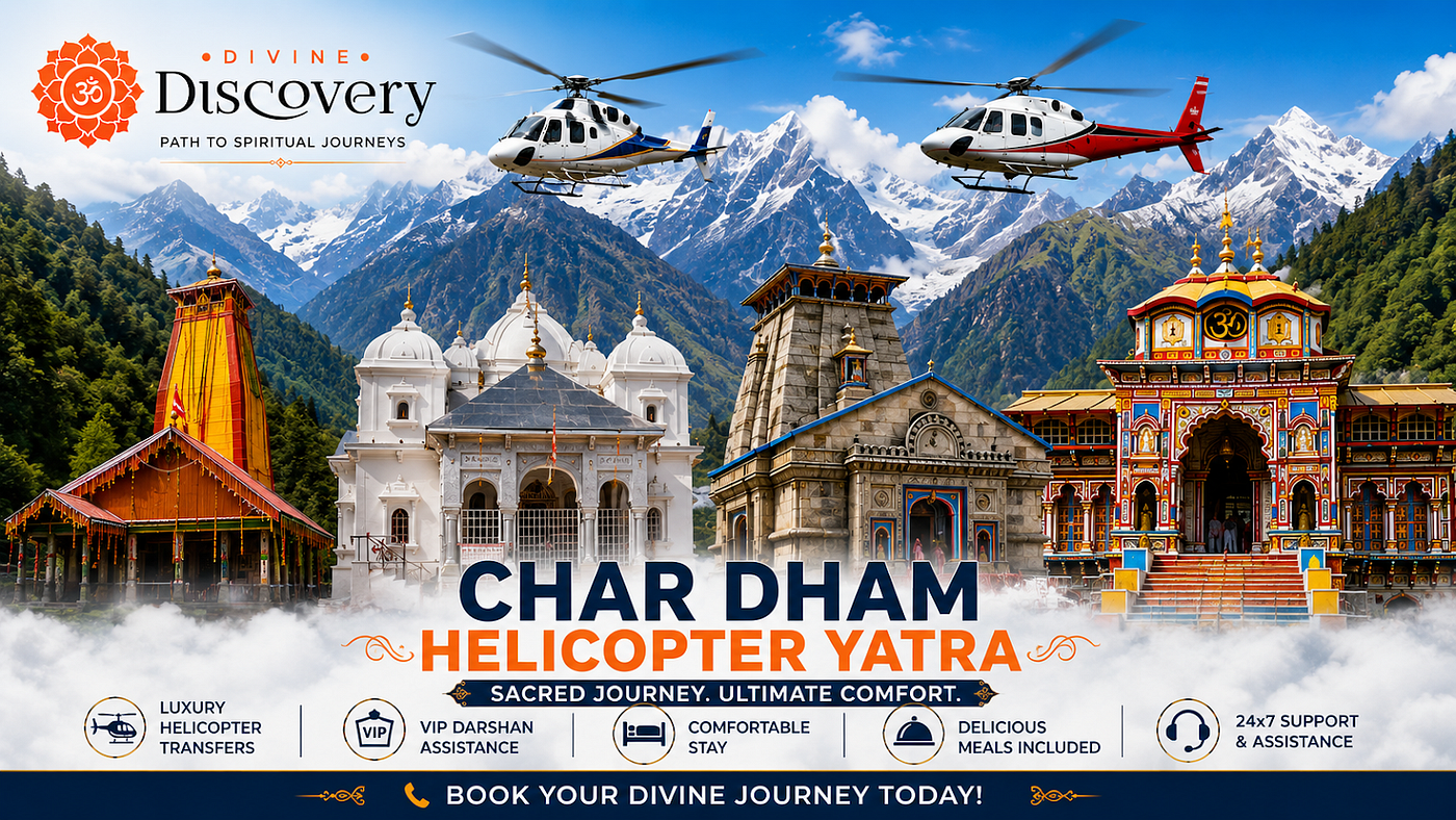 Chardham Yatra by Helicopter 2026 | Complete Guide Cost Itinerary &amp