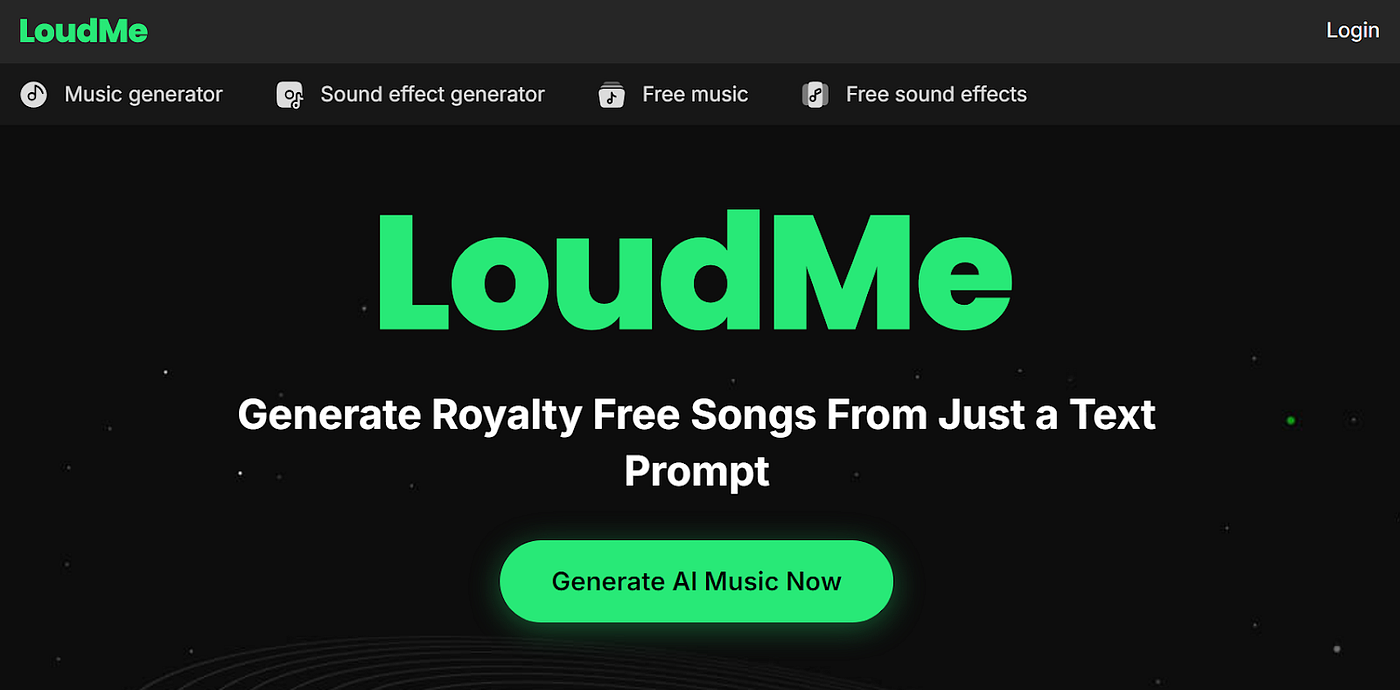 LoudMe Review: The Free AI Music Generator Raising The Bar in 2024