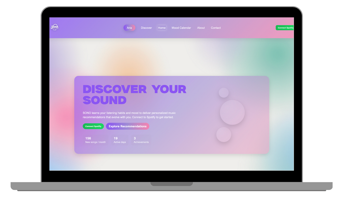 SONO: Designing a Mood-Based Music Discovery Experience