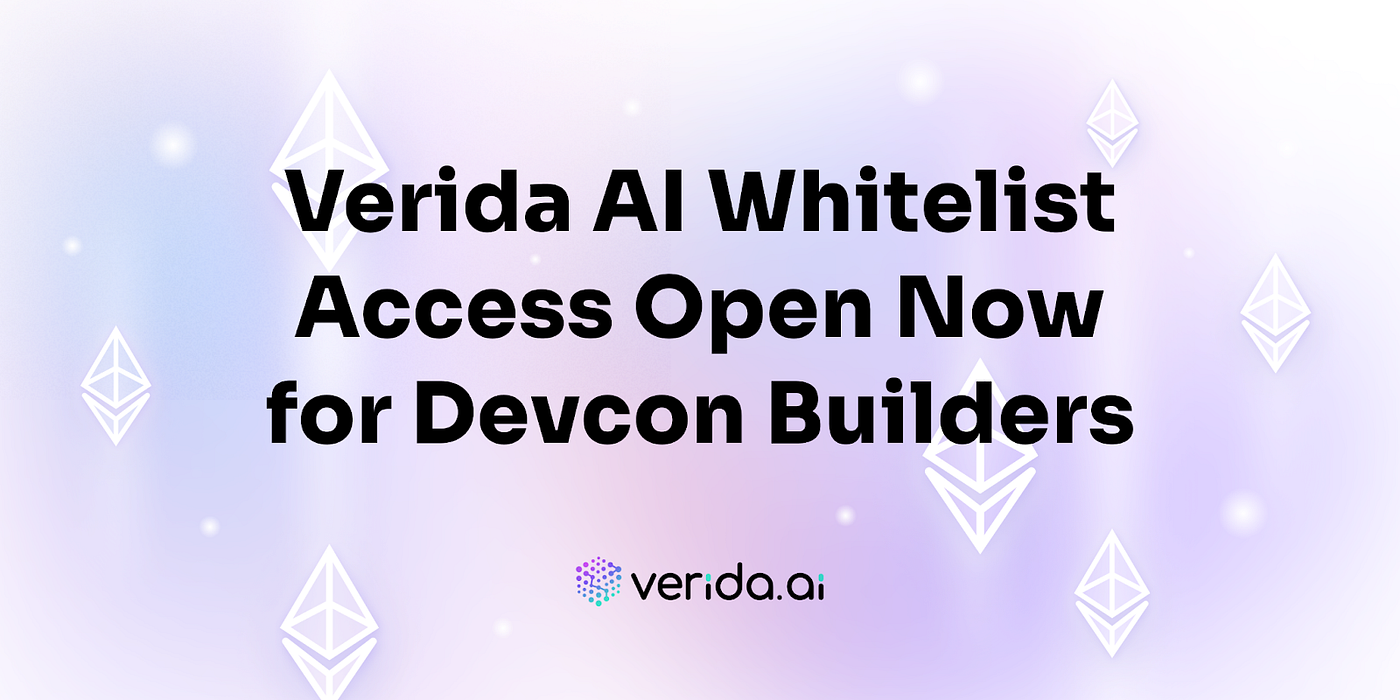 Verida AI Whitelist Access Open Now for Devcon Builders