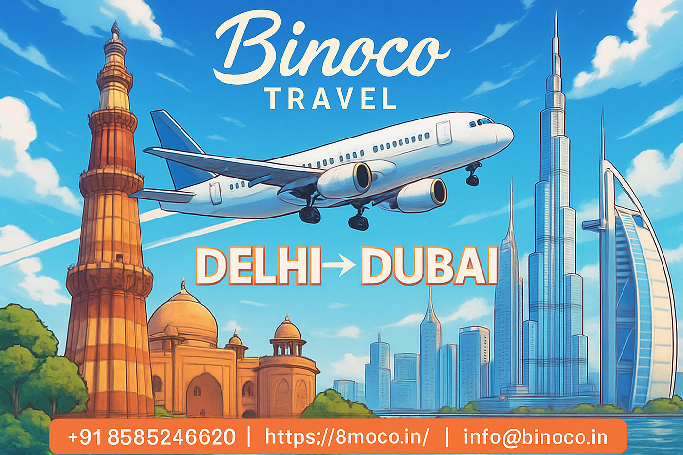 Fly Smart from Delhi to Dubai?—?Your Easy Travel Guide