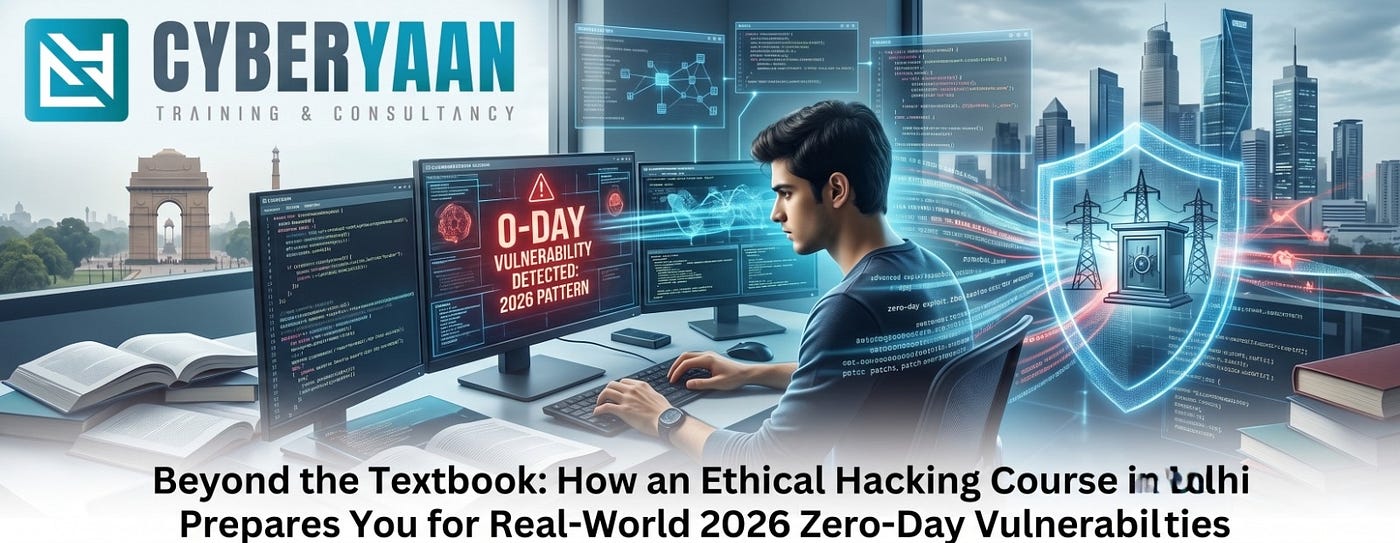 Beyond the Textbook: How an Ethical Hacking Course in Delhi Prepares You for Real-World 2026…