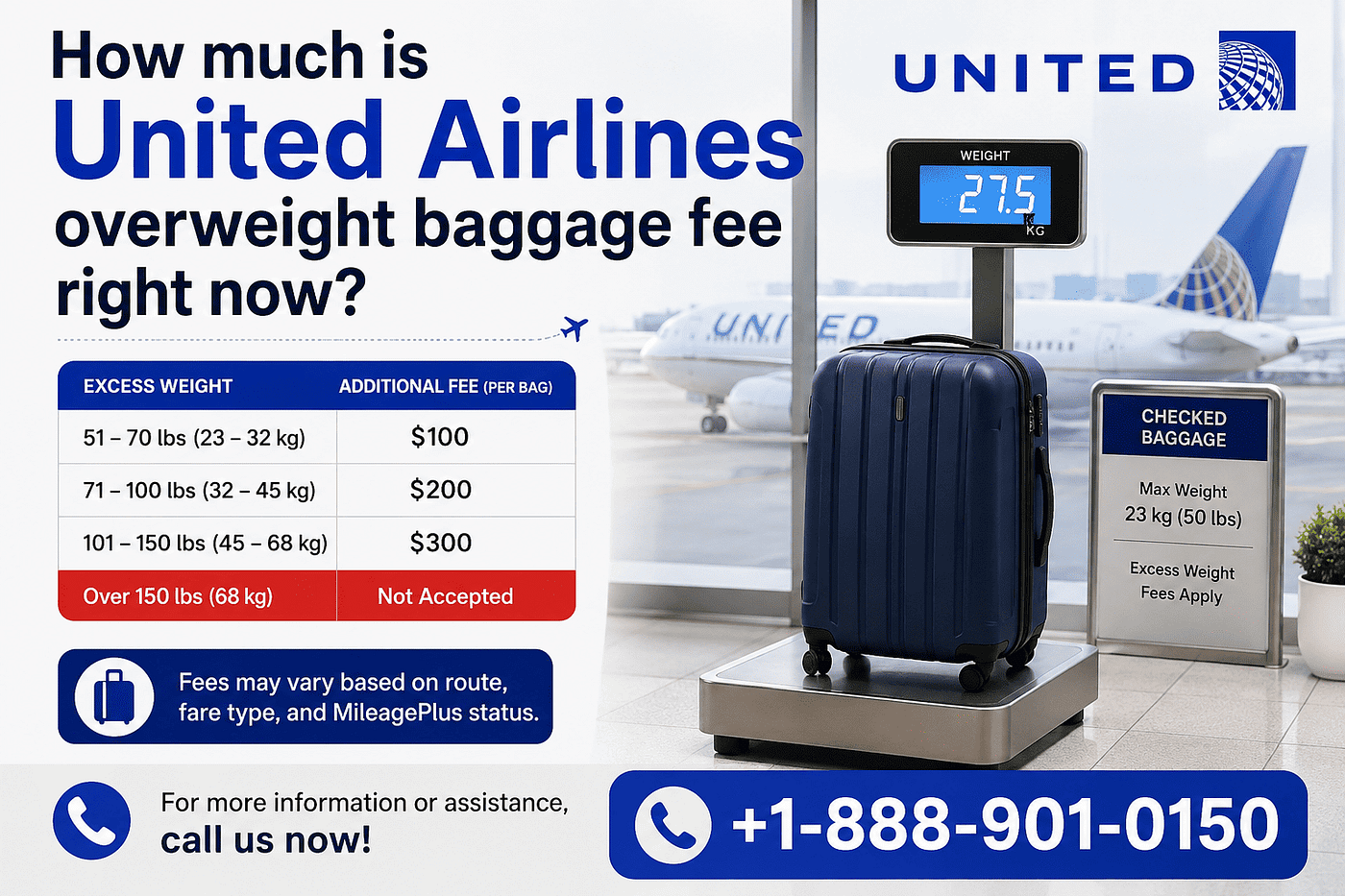 How Much Is United Airlines Overweight Baggage Fee Right Now- How Much Is United Airlines Overweight Baggage Fee Right Now-