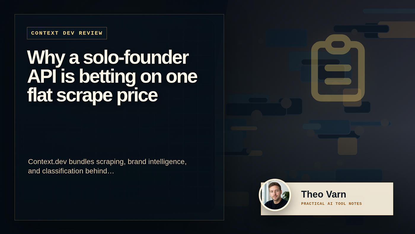 Why a solo-founder API is betting on one flat scrape price