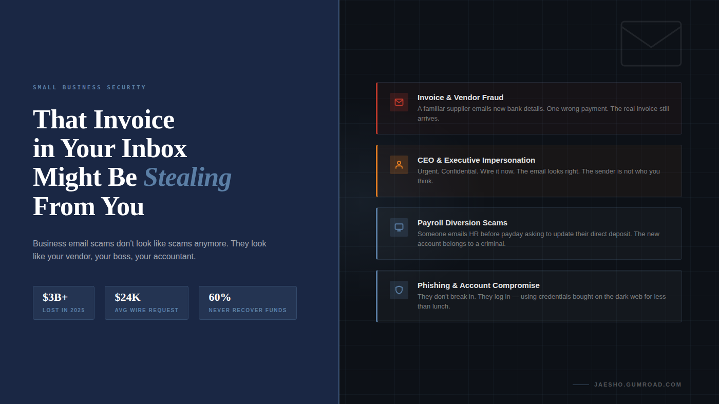 That Invoice in Your Inbox Might Be Stealing From You Right Now