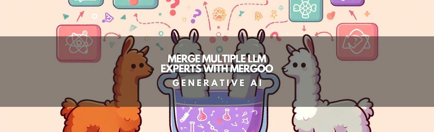 Merge Multiple LLM Experts with Mergoo