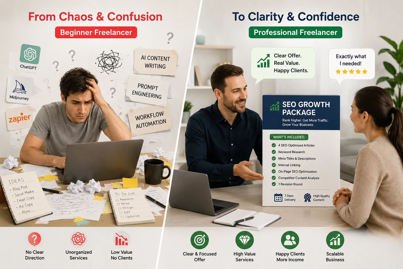 How to Package AI Freelance Services That Clients Actually Want to Buy
