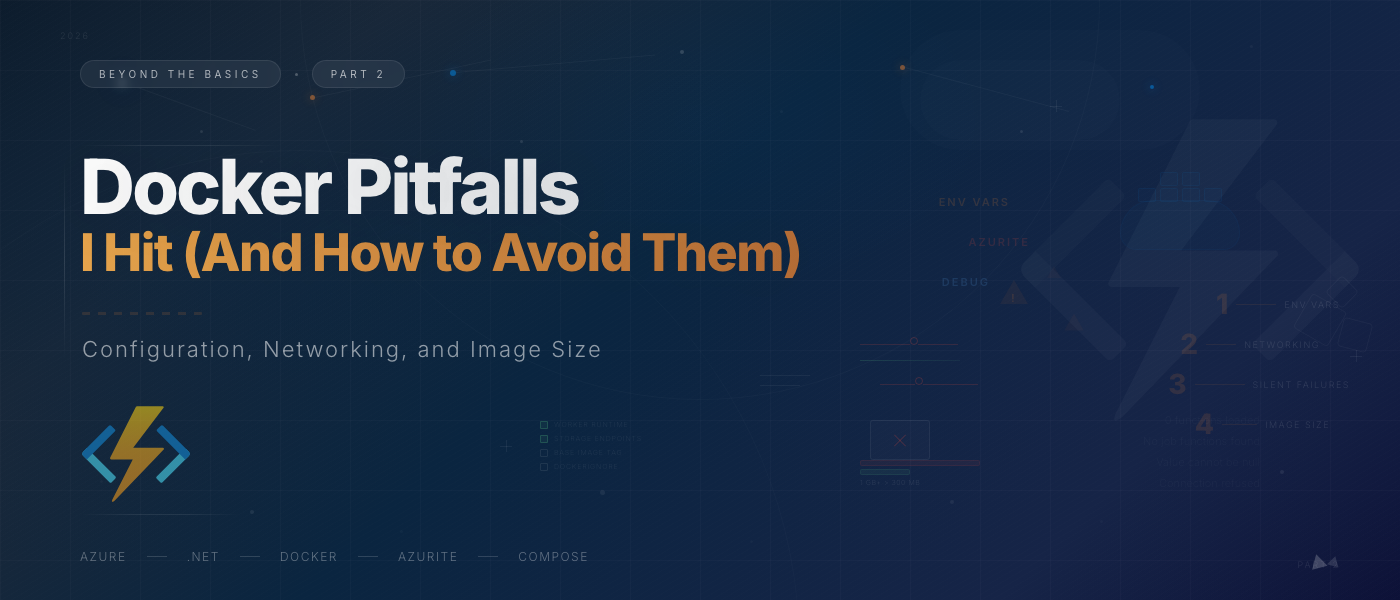 Docker Pitfalls I Hit (And How to Avoid Them)