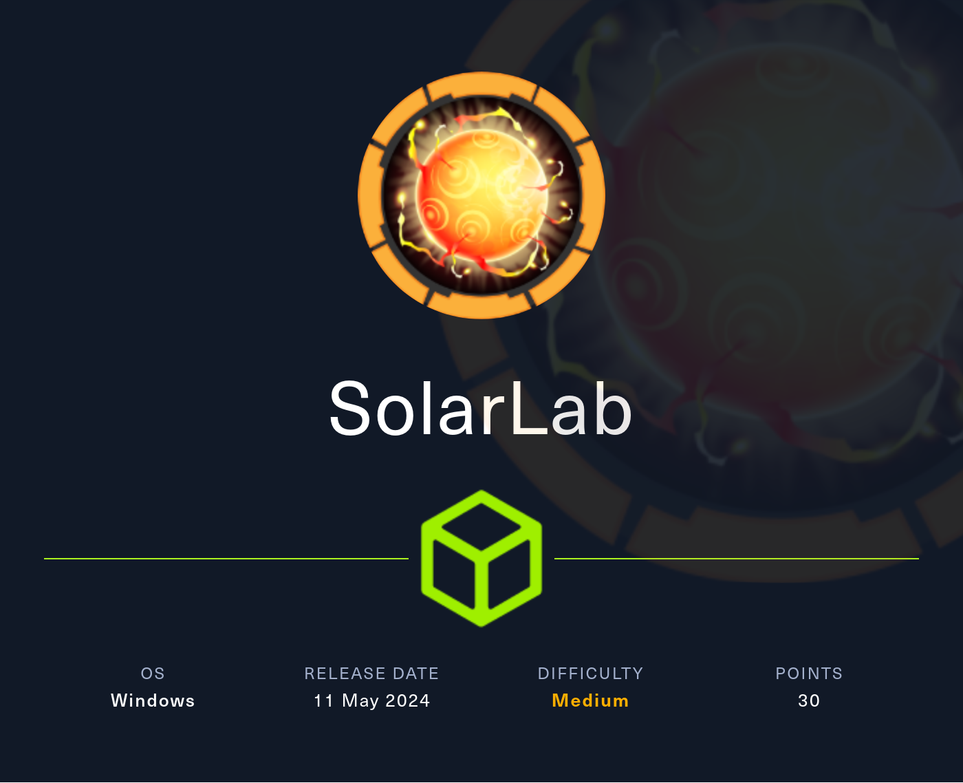 SolarLab Machine — HTB Season 5: WalkThrough / Writeup