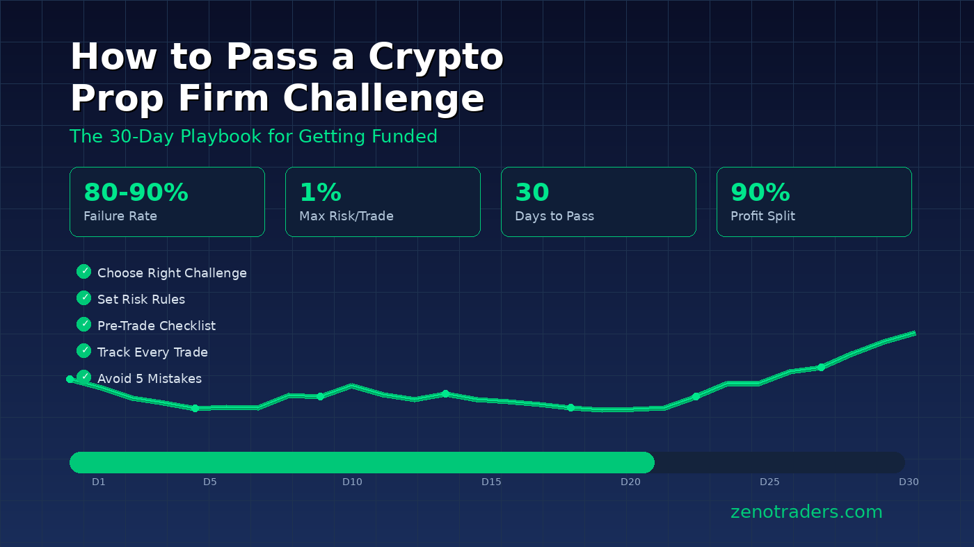 How to Pass a Crypto Prop Firm Challenge in 30 Days