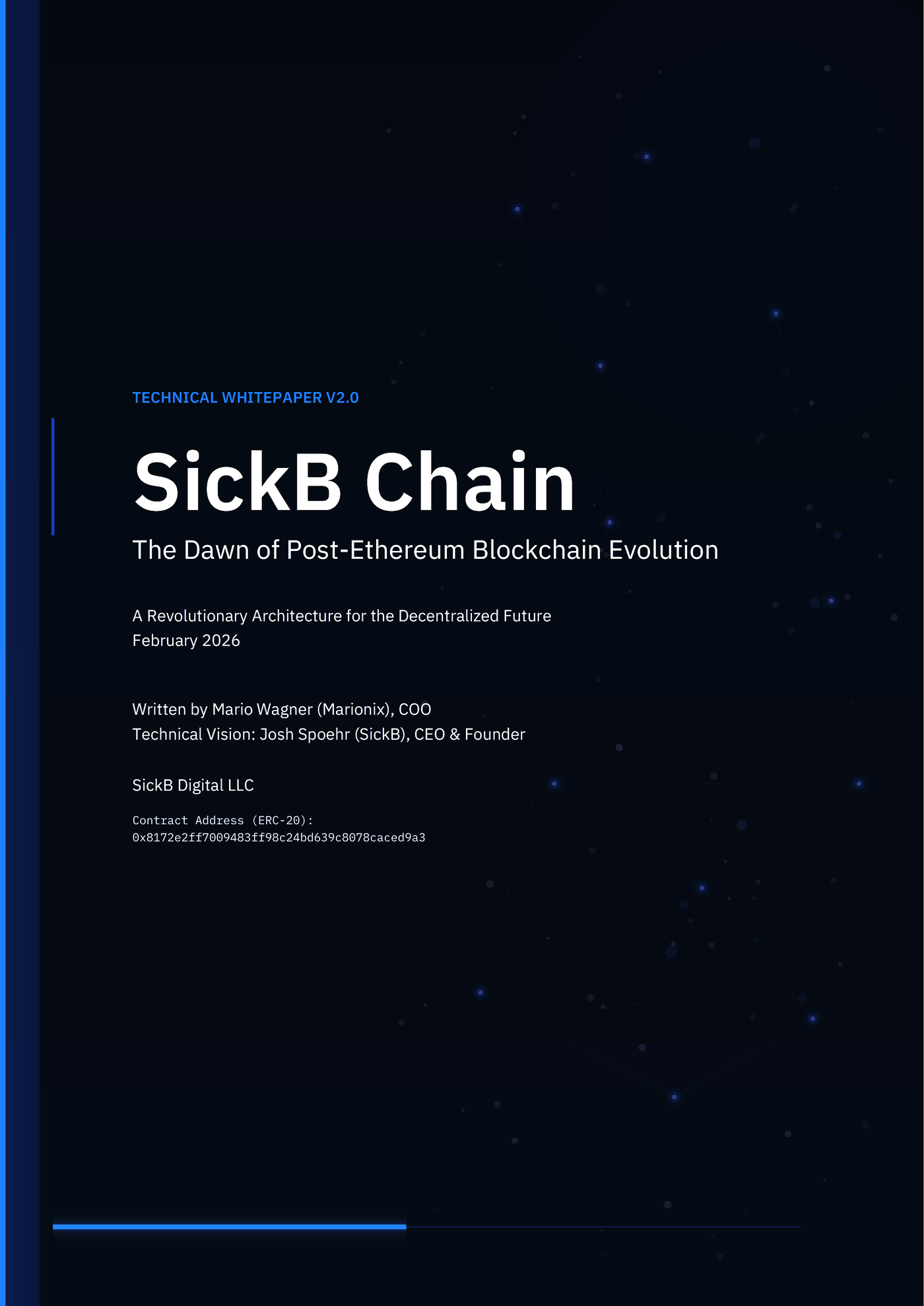 SickB Chain: The Dawn of Post-Ethereum Blockchain Evolution