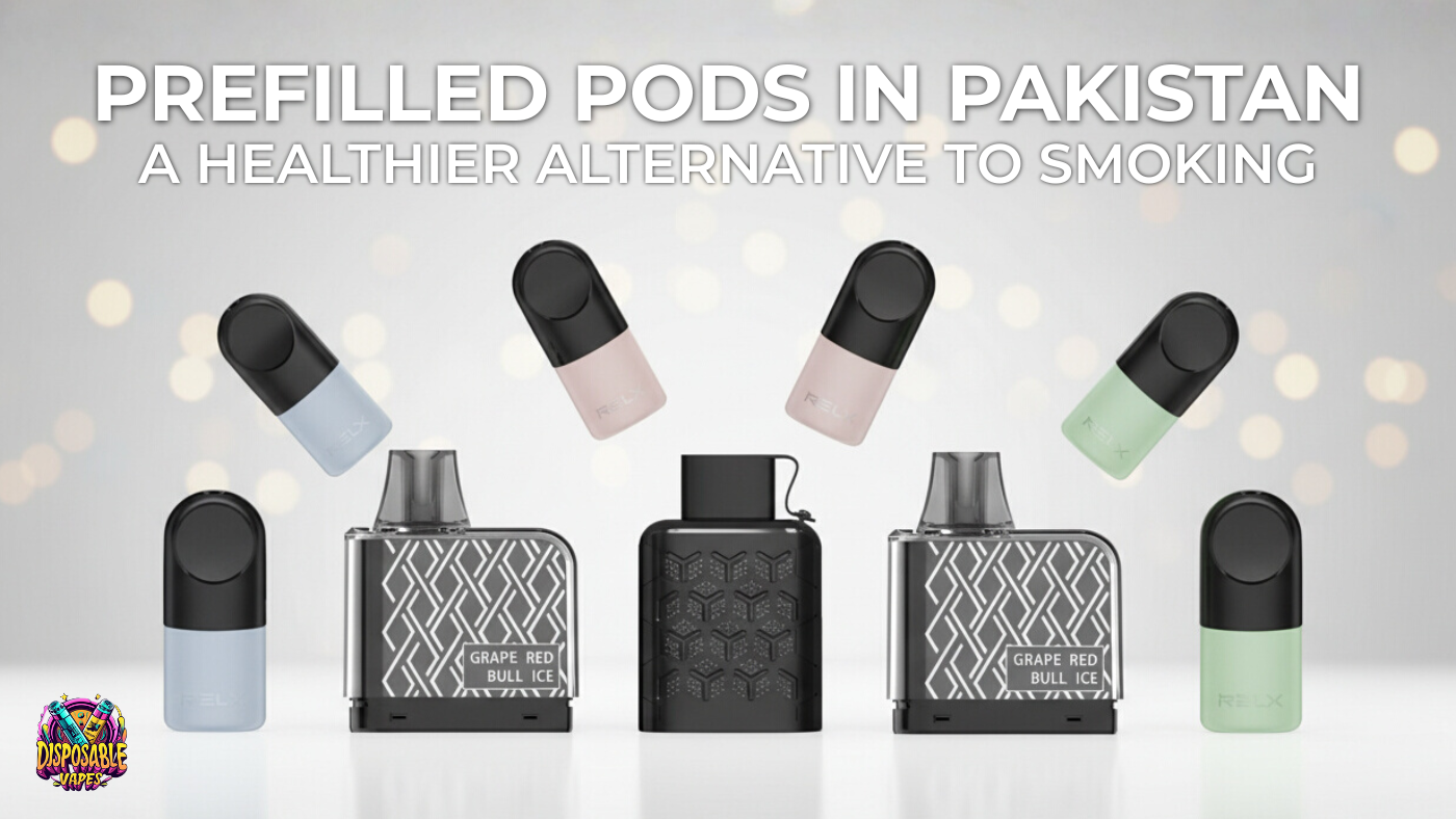 Prefilled Pods in Pakistan: A Healthier Alternative to Smoking