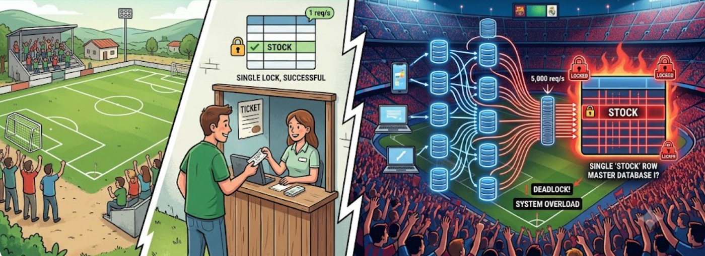 From Sunday League to El Clásico: How SQL Row Locking Can Crush Your Database