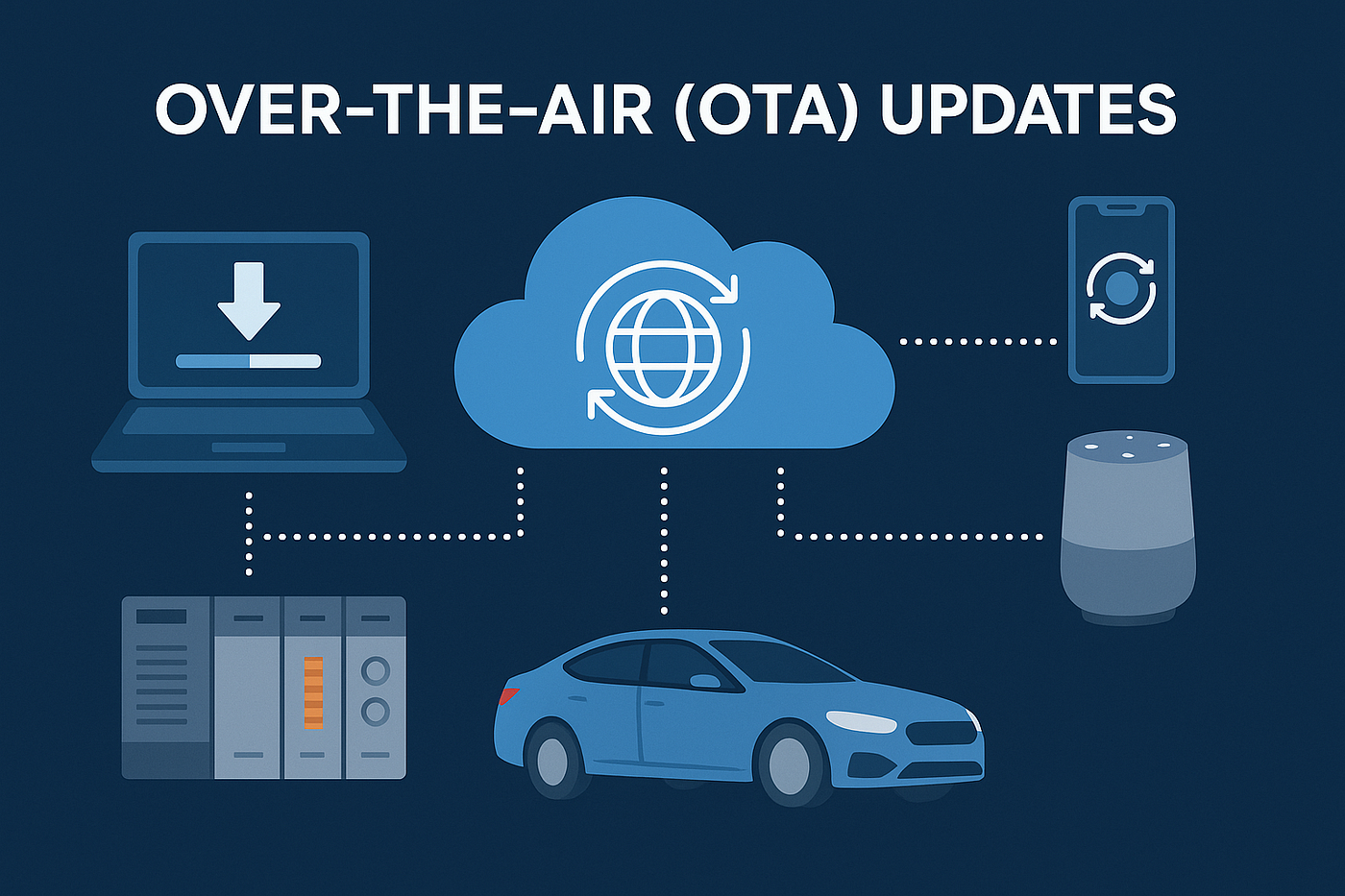 How OTA Updates Reach Thousands of Devices Without Anyone Touching Them
