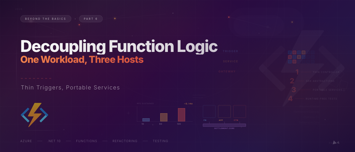 Preparing for Migration: Decoupling Your Function Logic
