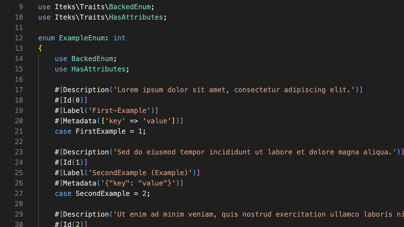 Leveraging PHP Enums in Laravel with the iteks/laravel-enum Package