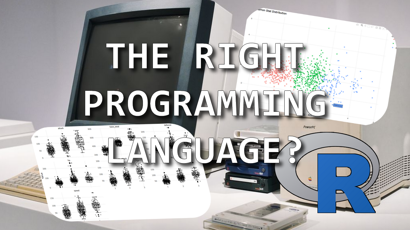 CODE #4: CHOOSING THE RIGHT PROGRAMMING LANGUAGE? (R DATA SCIENCE & VISUALIZATION)