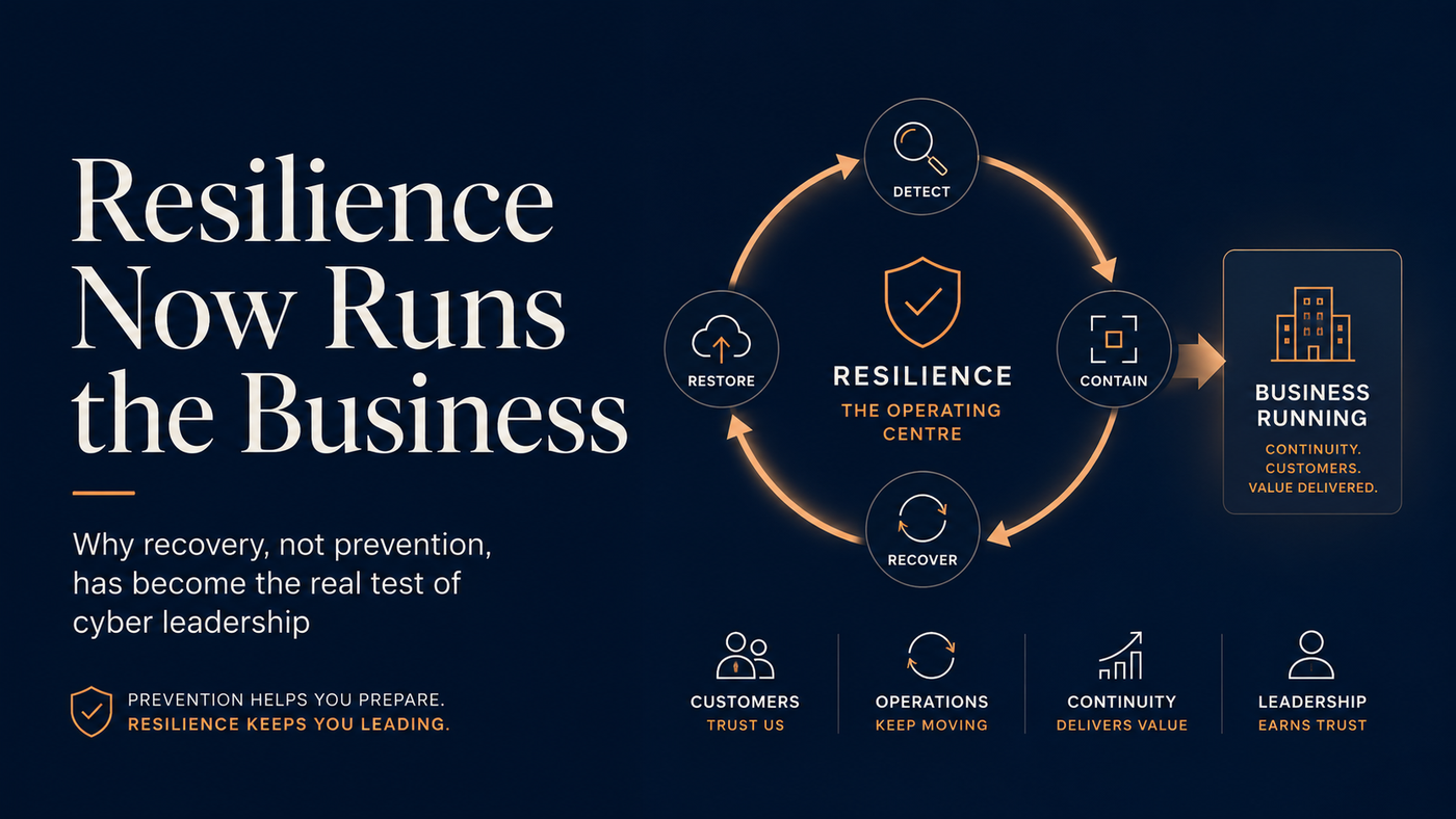 Resilience Now Runs the Business