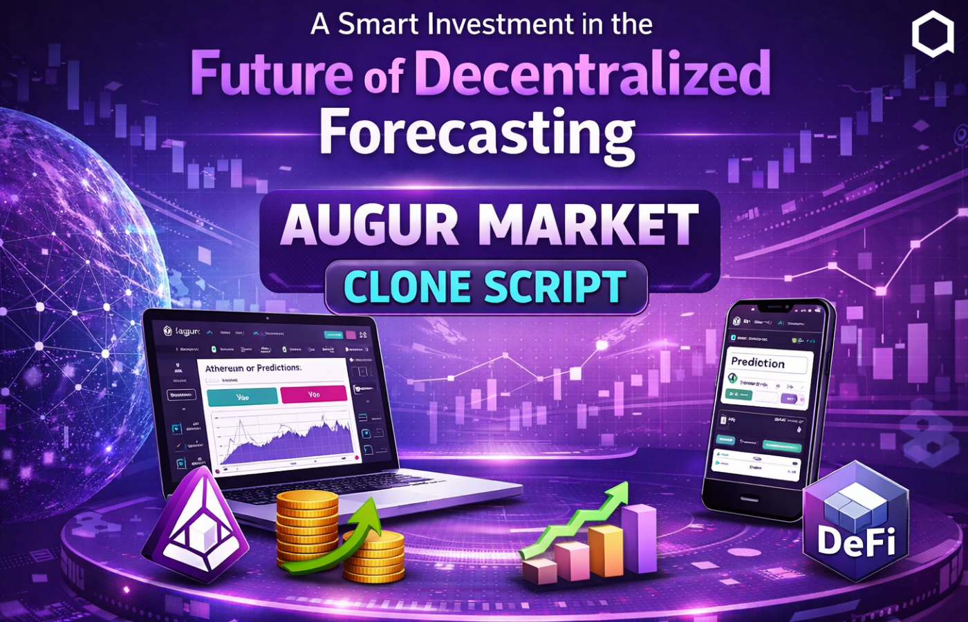 Augur Market Clone Script: A Smart Investment in the Future of Decentralized Forecasting