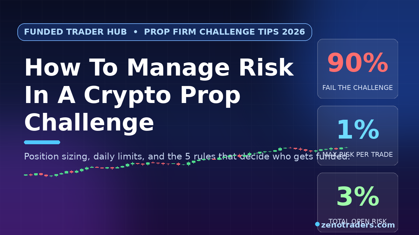 Prop Firm Challenge Tips: Manage Risk in Crypto Challenges 2026