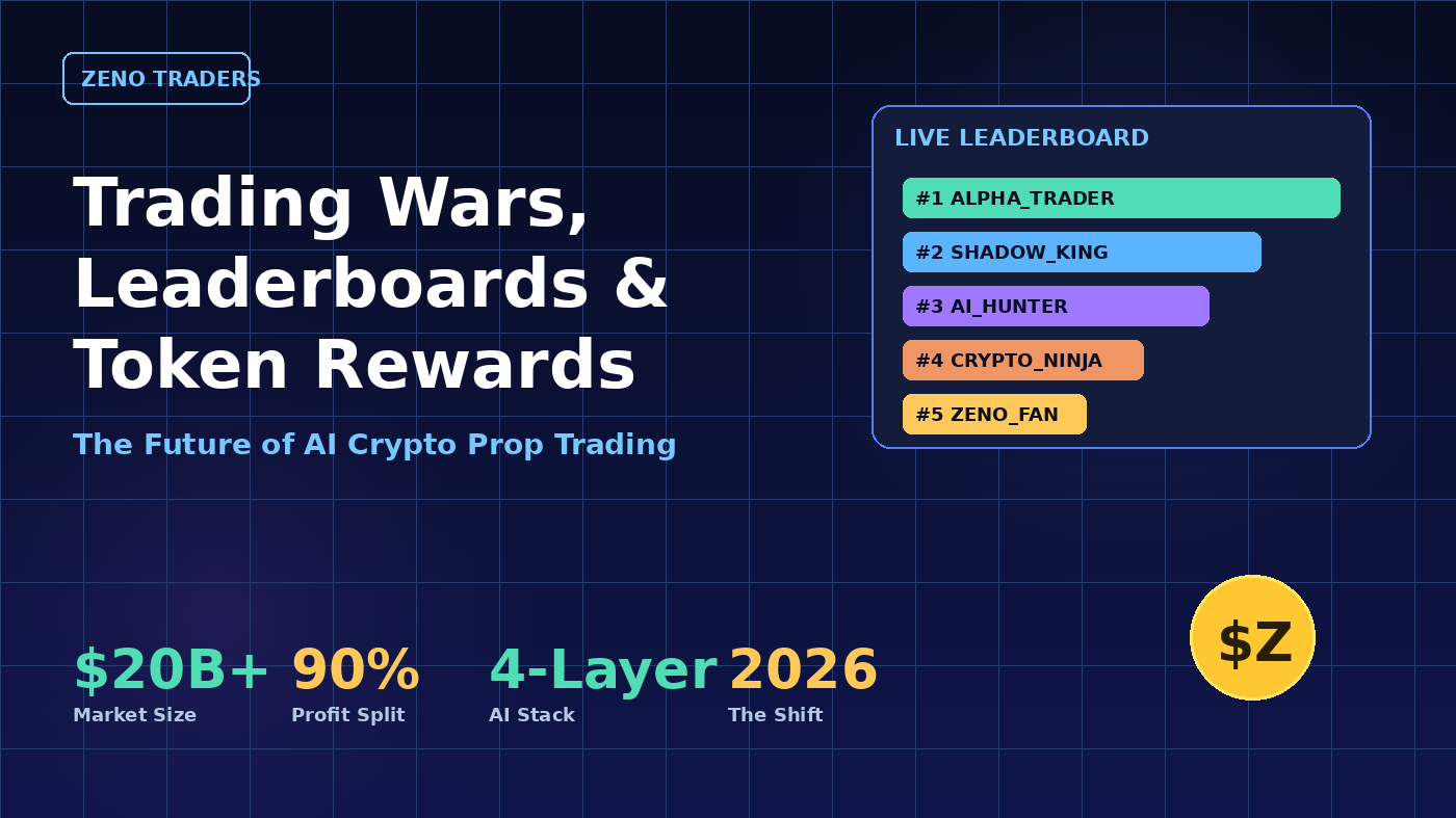 Trading Wars, Leaderboards, and Token Rewards: The Future of AI Crypto Prop Trading