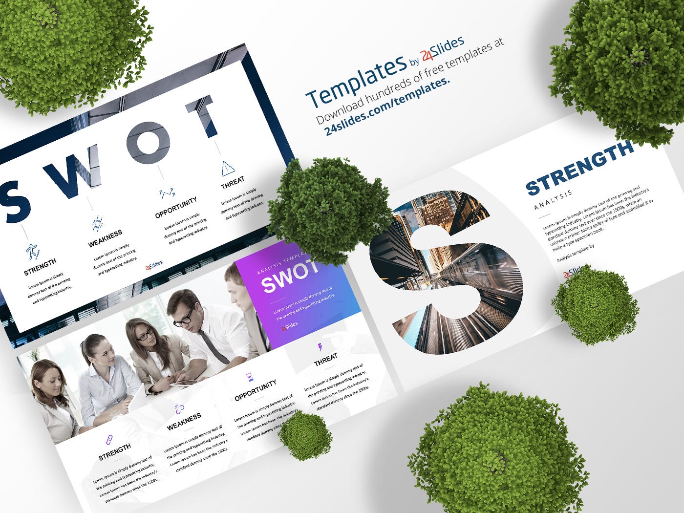 swot analysis powerpoint templates free download free