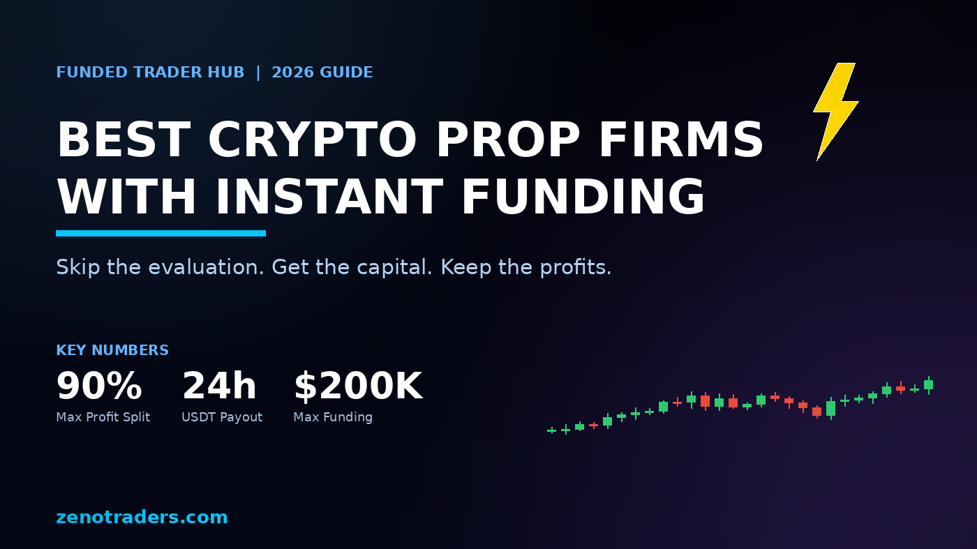 Best Crypto Prop Firms with Instant Funding in 2026