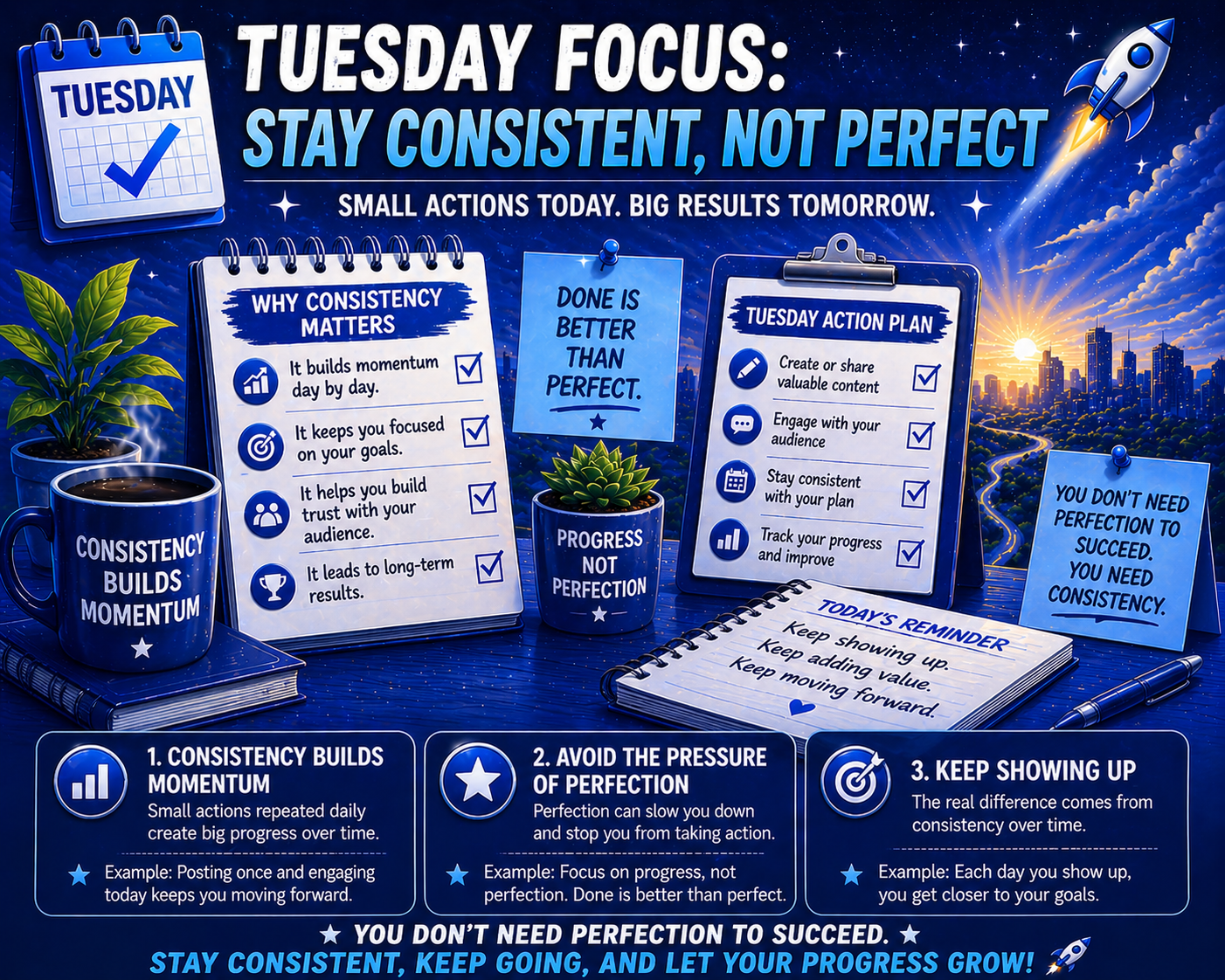 Stay Consistent This Tuesday