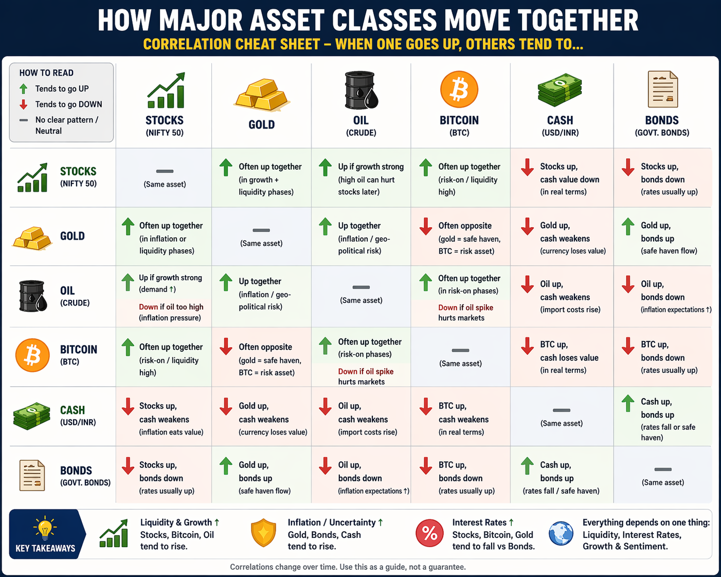How Assets Move Together (Correlation)