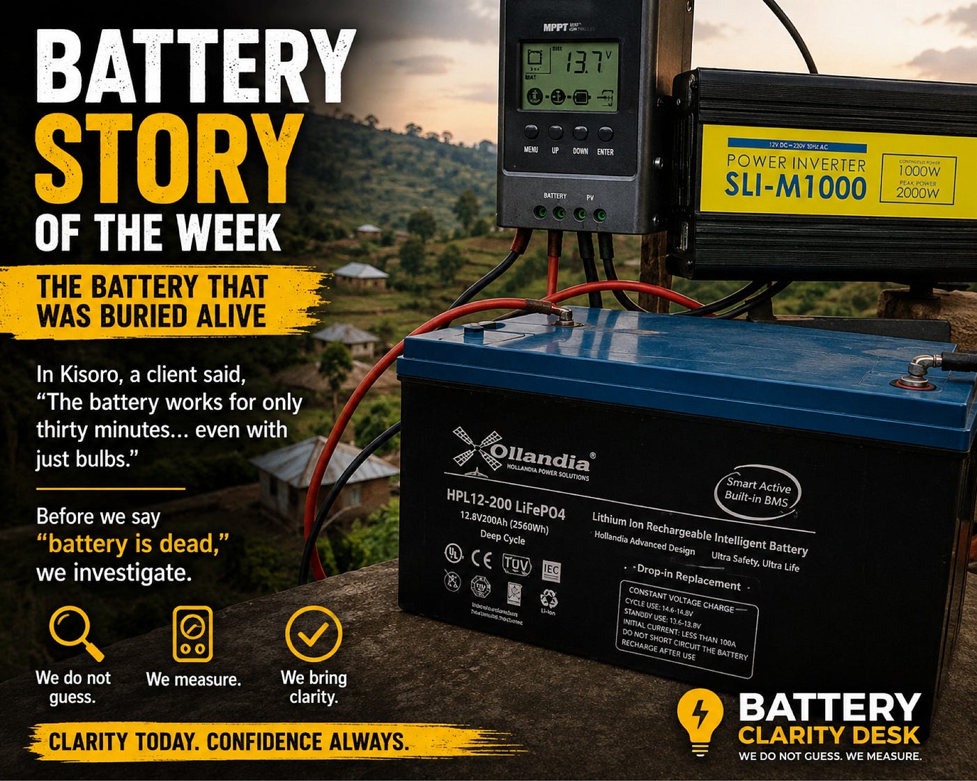 The Battery That Was Buried Alive