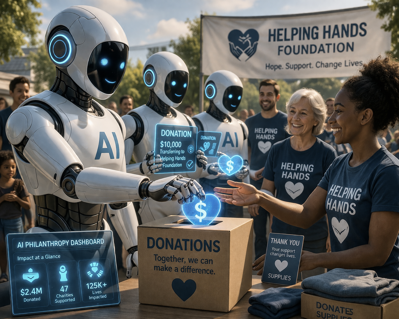 The Future of Philanthropy Doesn’t Involve Humans