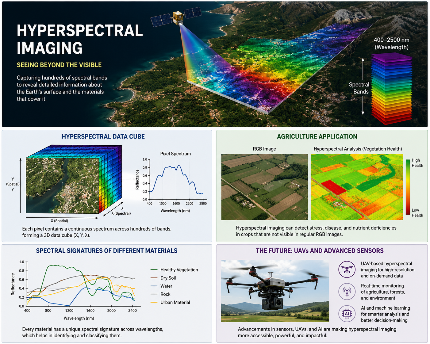 Earth Observation on Medium - Beyond What Our Eyes Can See: The World of Hyperspectral Imaging